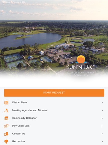Sun 'N Lake Connect iPad screenshot