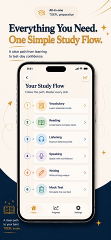 TOEFL Prep: iBT Practice 2026 iPhone screenshot