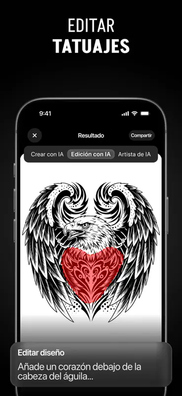 Tattoo AI: Diseños de tatuajes screenshot 5 of 6