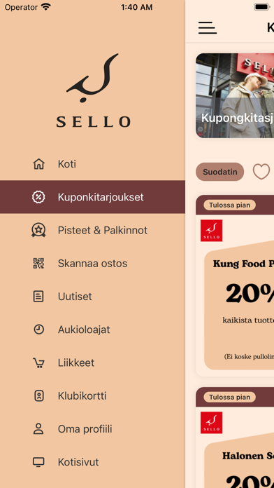 Sello Klubi Screenshot
