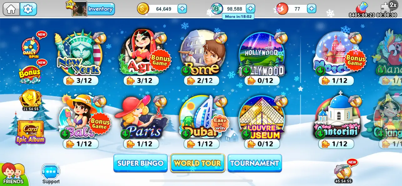 Screenshot #1 pour Bingo Holiday- BINGO Classique