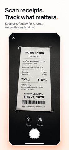 Receipt Scanner: SignumScan Screenshot 1 of 10