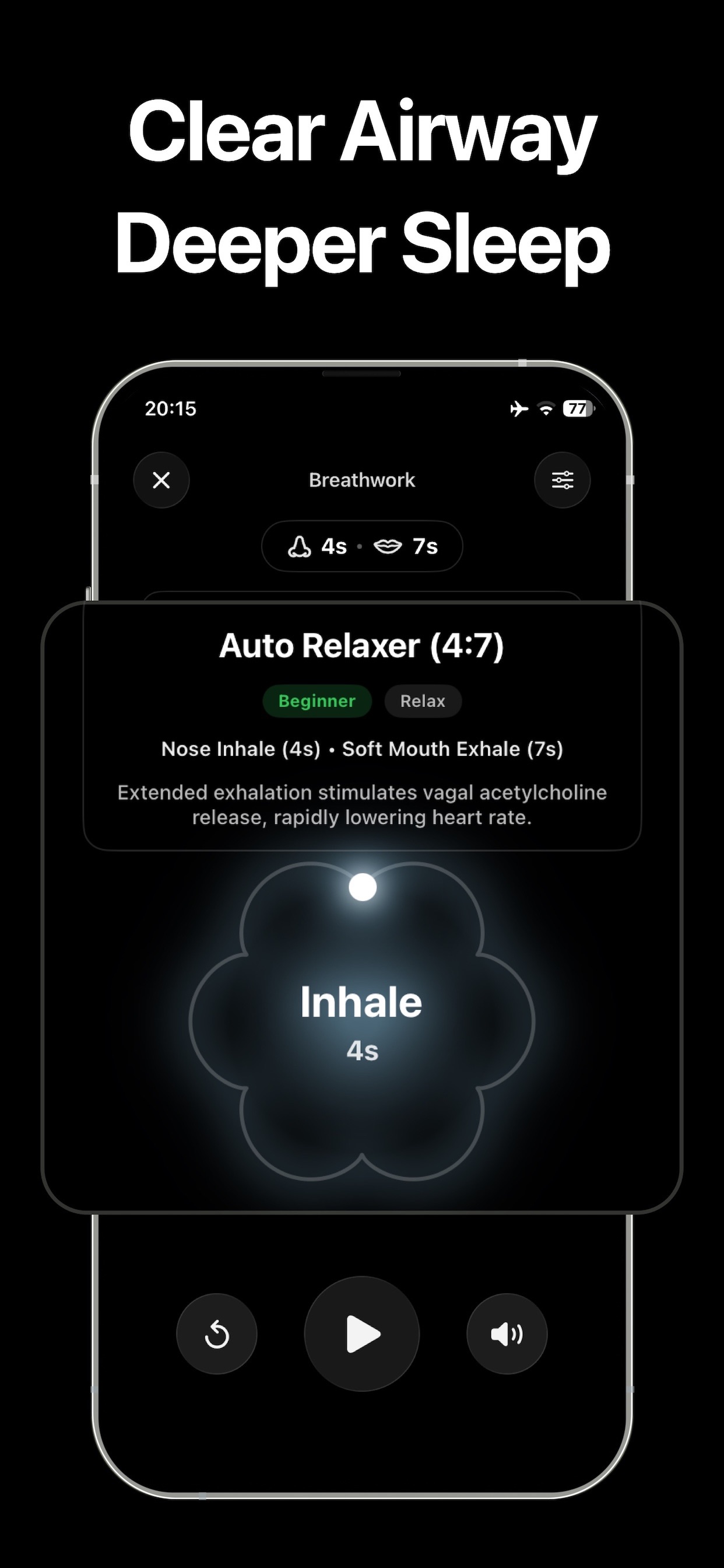 Screenshot 2 of MyAirFit: Breathing Exercises