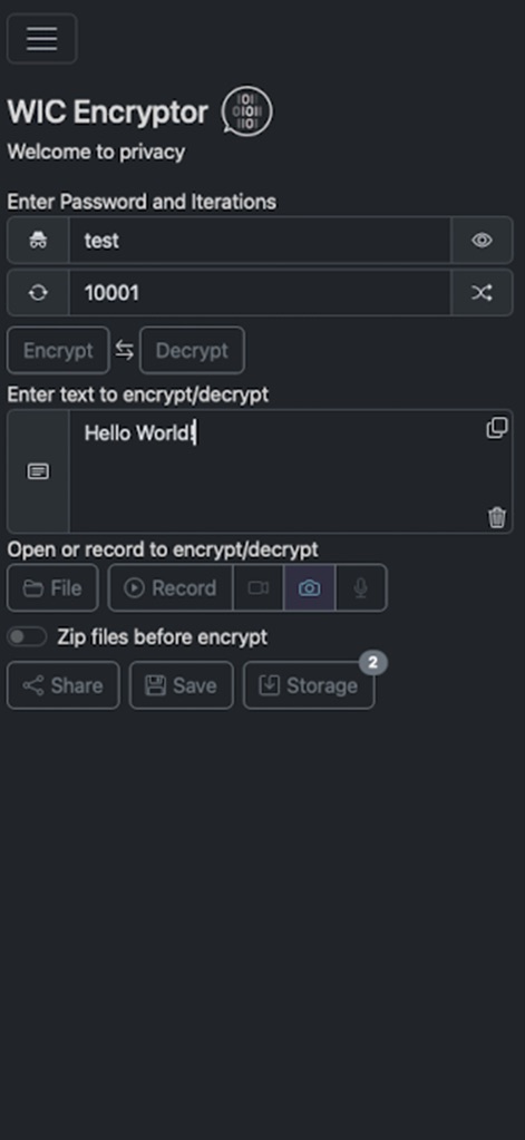 WIC Encrypt/Decrypt - 유틸리티 앱 | MWM