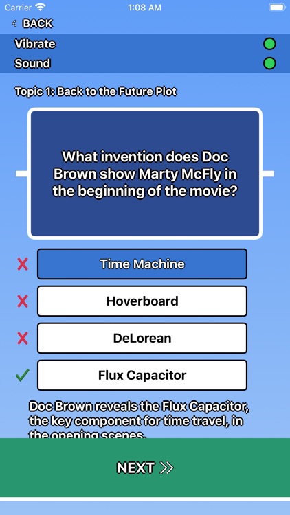 Back to the Future Trivia