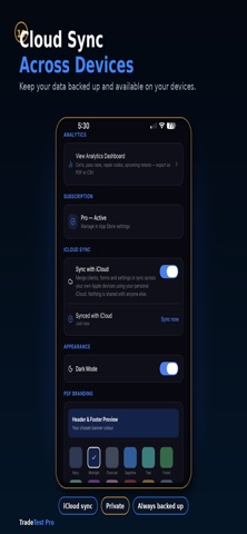 TradeTest Pro: PAT Edition iPhone screenshot