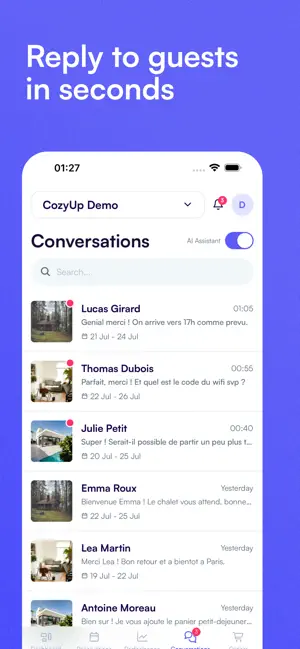 CozyUp for hosts screenshot 4