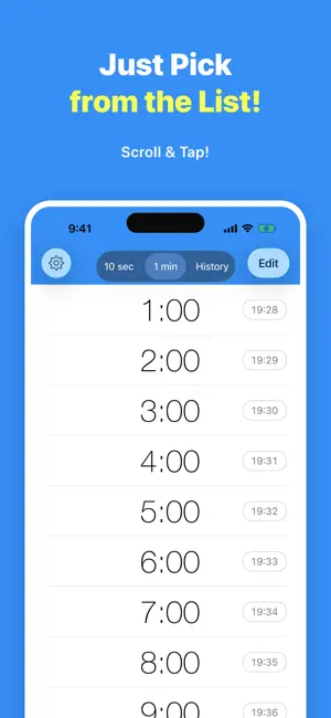 Simple Timer & Alarm ListTimer screenshot 2