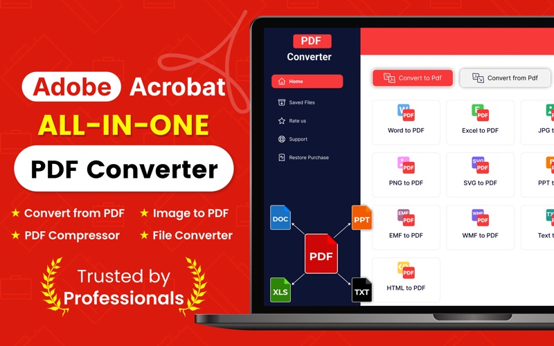 PDF Converter Reader & Expert iPhone screenshot