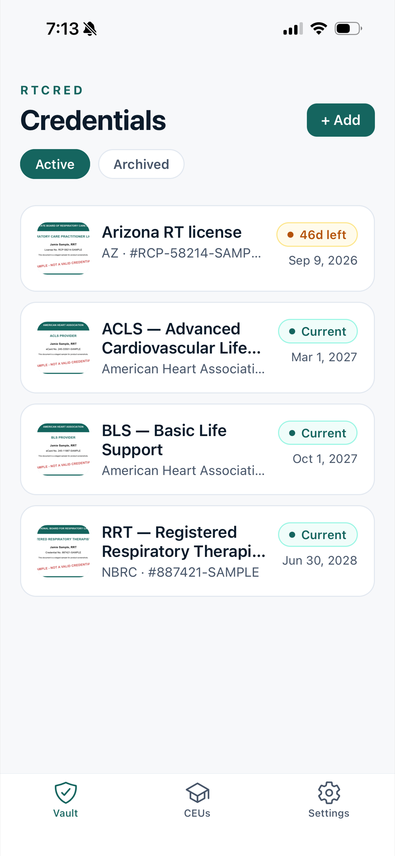 RTCred screenshot 4