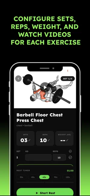 Reft: Gym Workouts screenshot 3