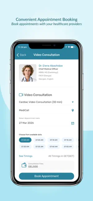 MediCall Online screenshot 1