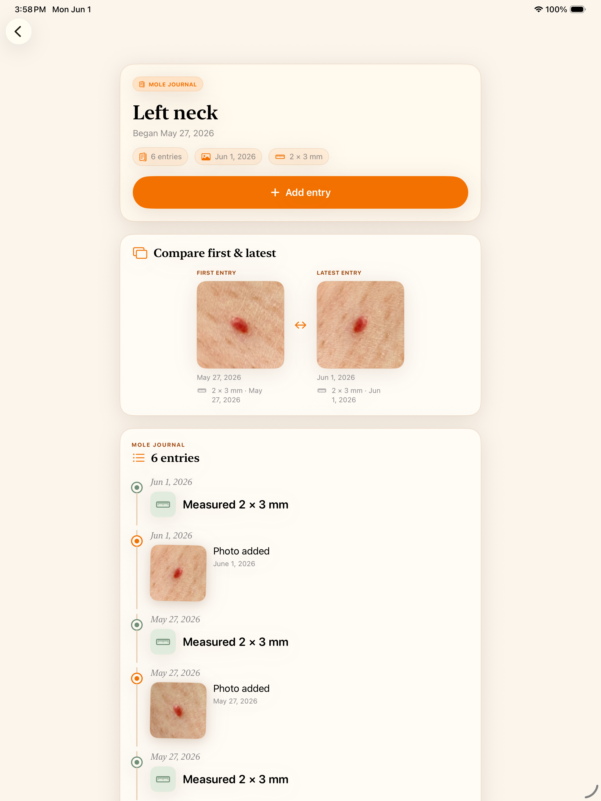 MoleJournal screenshot 8