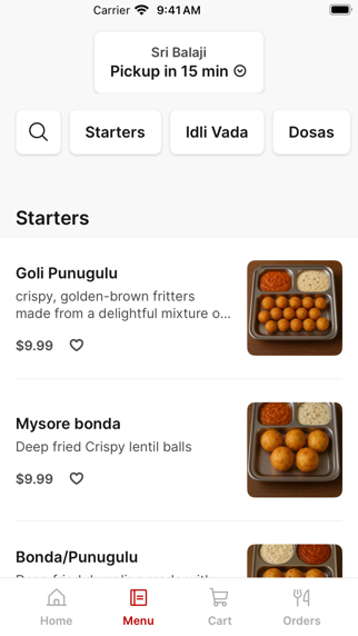 App screenshot