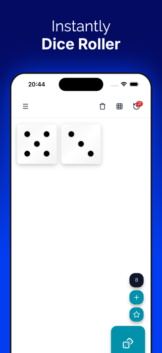 Dice Roller PRO+ Screenshot 1 of 6