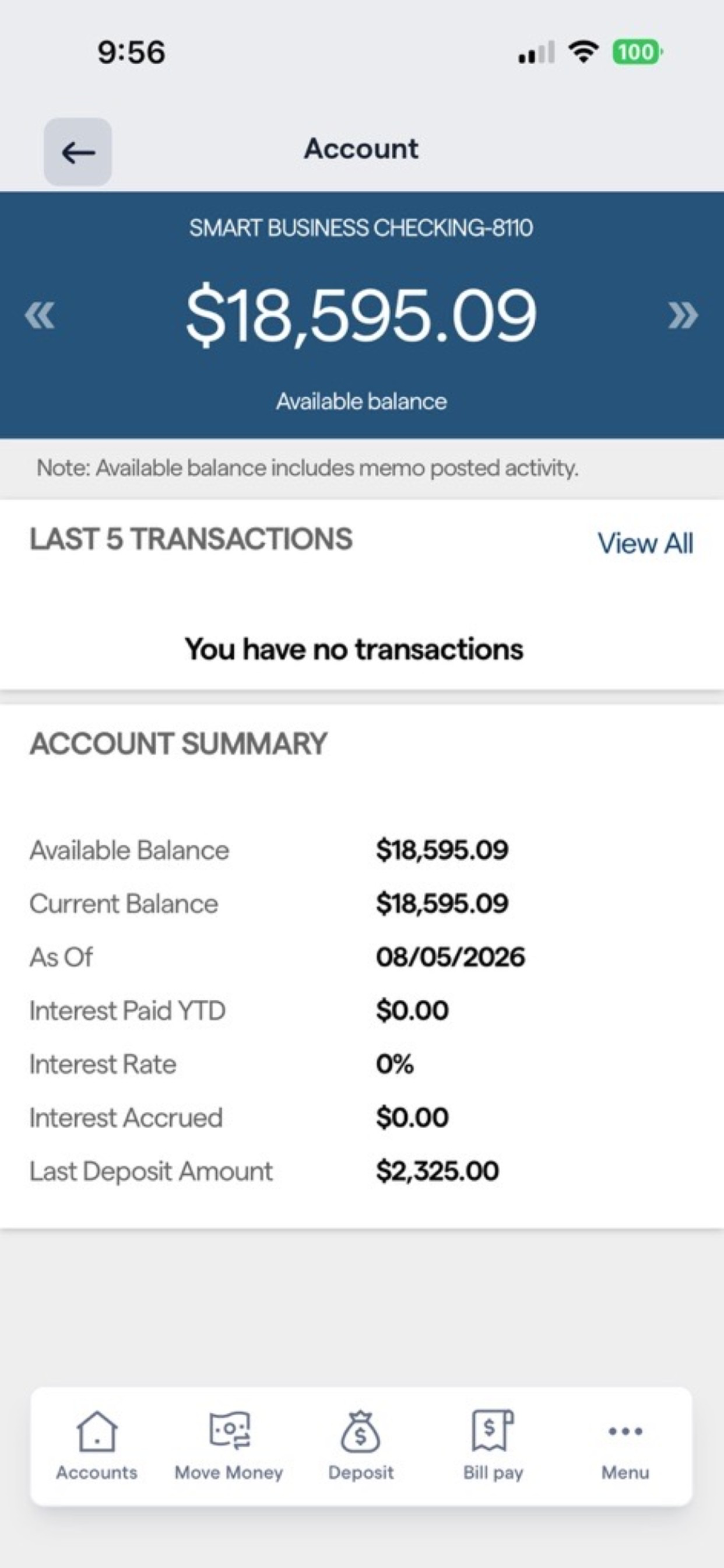 First American Bank Mobile screenshot 3