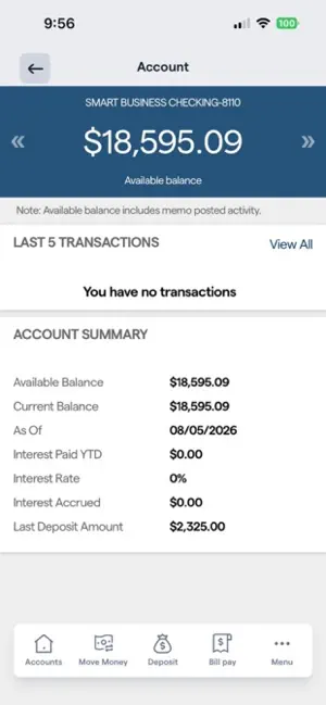 First American Bank Mobile screenshot 3