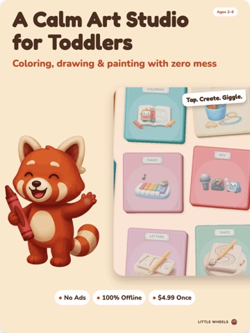Toddler Art: Coloring Games