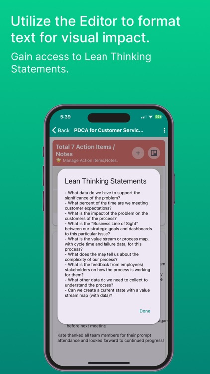 Lean PDCA Rpt screenshot-3
