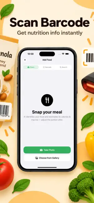 Calorix: AI Food Scanner screenshot 2