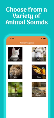 Animal Ringtones & Sounds iPhone screenshot