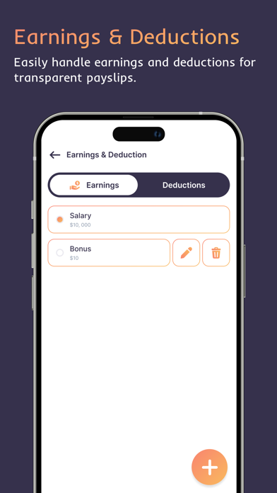 PaySlip Generator Screenshot