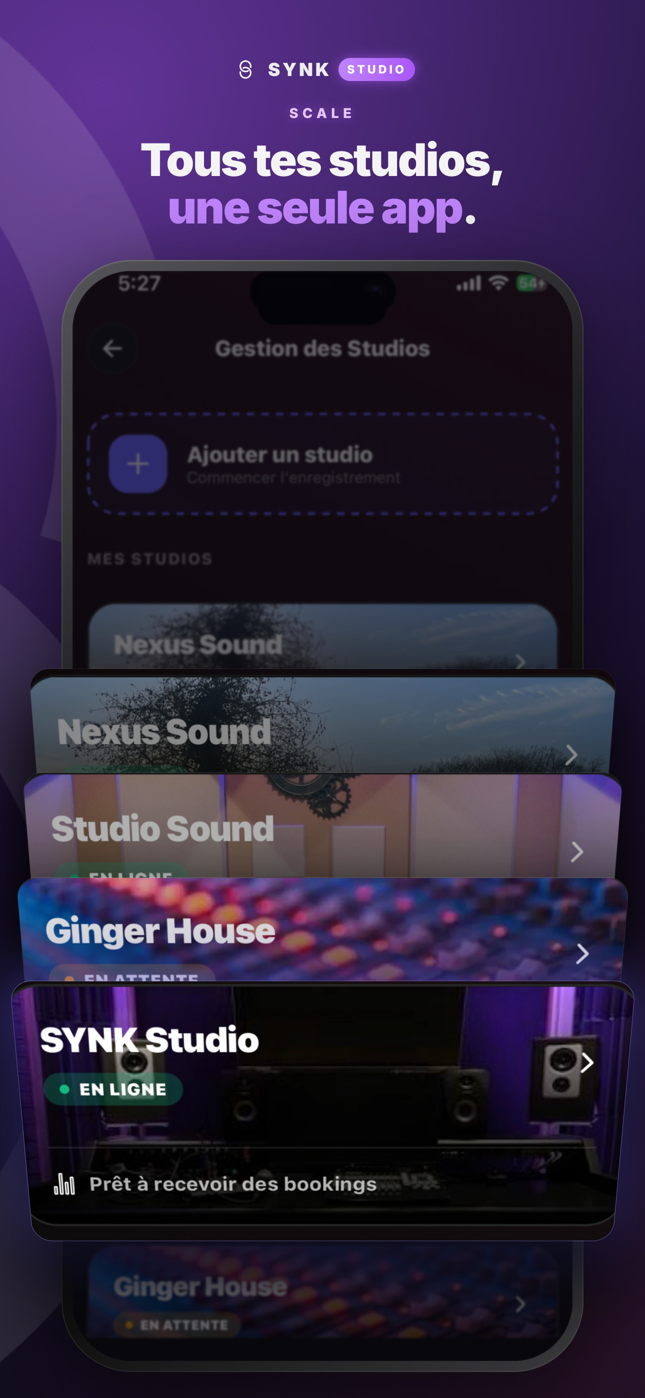 Réservation Studio – SYNK screenshot 9