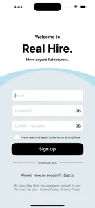 Real Hire screenshot #1 for iPhone