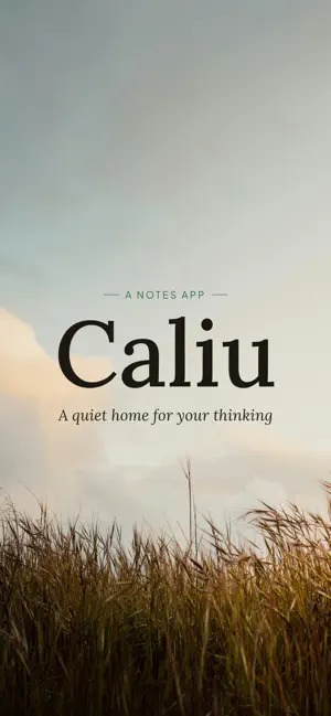 Caliu - Markdown Notes screenshot 1