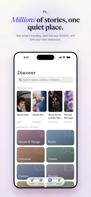 Fic: FanFiction.Net Unofficial screenshot 2