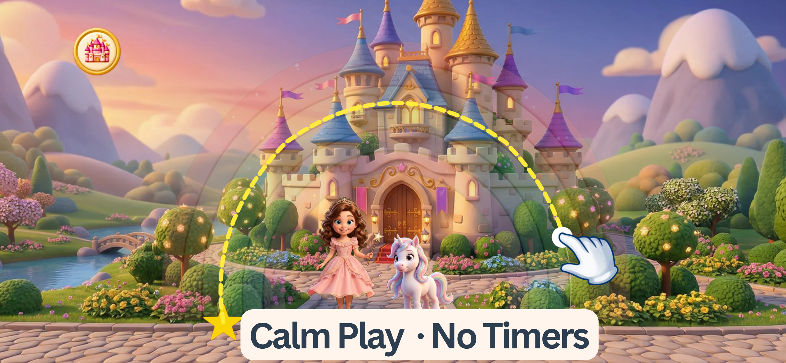 Princess Birthday Games 3-5 screenshot 6