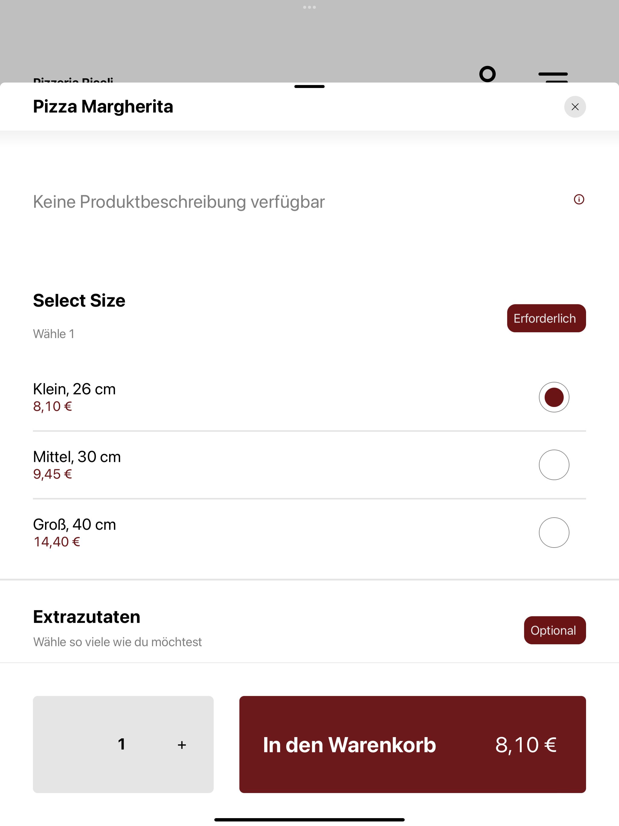 Pizzeria Ricoli screenshot 8