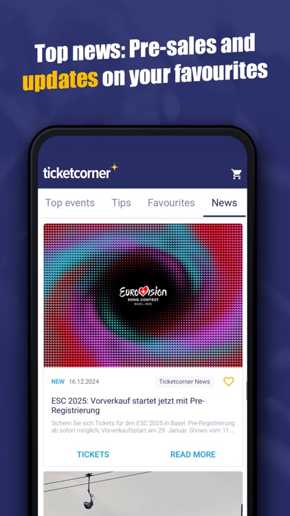 Ticketcorner - Event Tickets screenshot-7