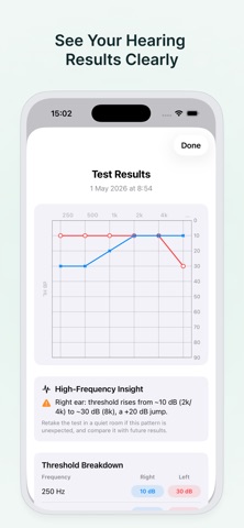 Hearly: Hearing Aid & Test Screenshot 6 of 6