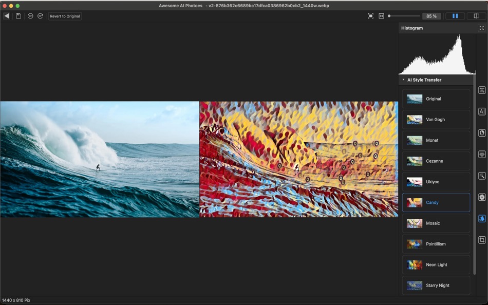 #8. AI Photo Lab - filters effects (macOS) بواسطة: Global Mobile Game Limited