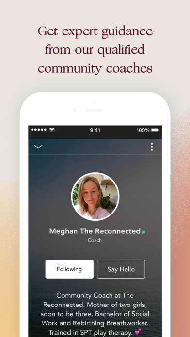 The Reconnected iPhone screenshot 3 - Education app