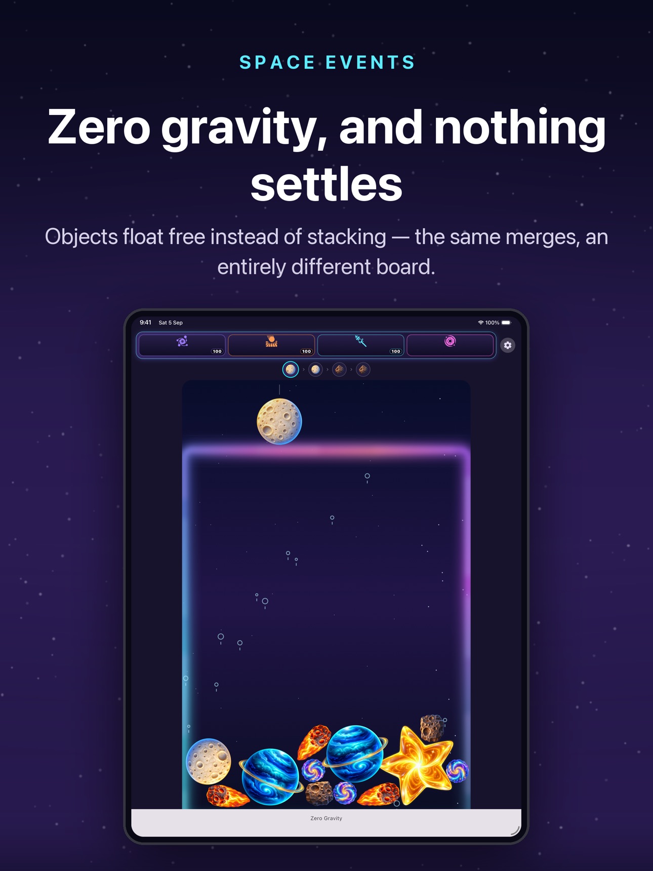 Screenshot 8 of Galaxy Drop: Merge Game