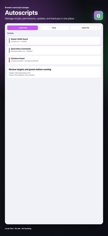 Autoscripts Userscripts screenshot