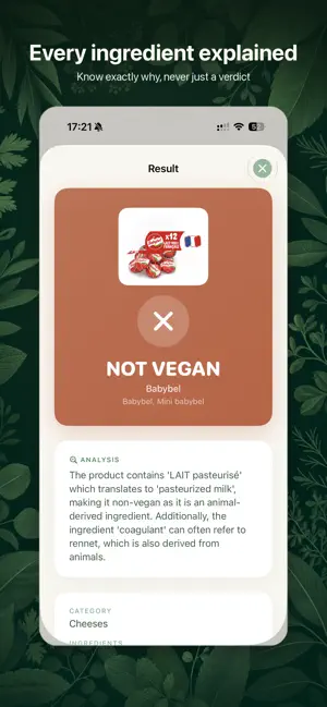Vegan Check: Food Scanner AI screenshot 3