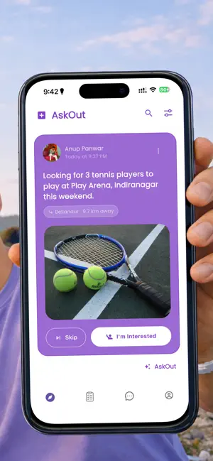AskOut: Post & Join Plans iPhone screenshot 3