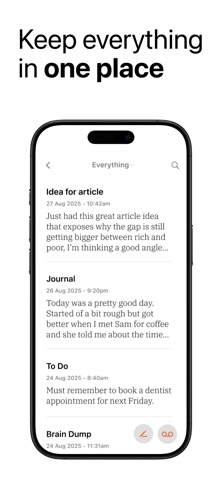 Olly: Instant Thought Capture Screenshot 3 of 8