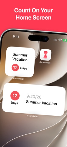 CannotWait: Day Counter Screenshot 5 of 7