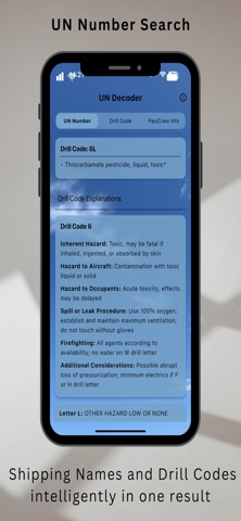 UN Decoder & Hazmat Screenshot 3 of 10