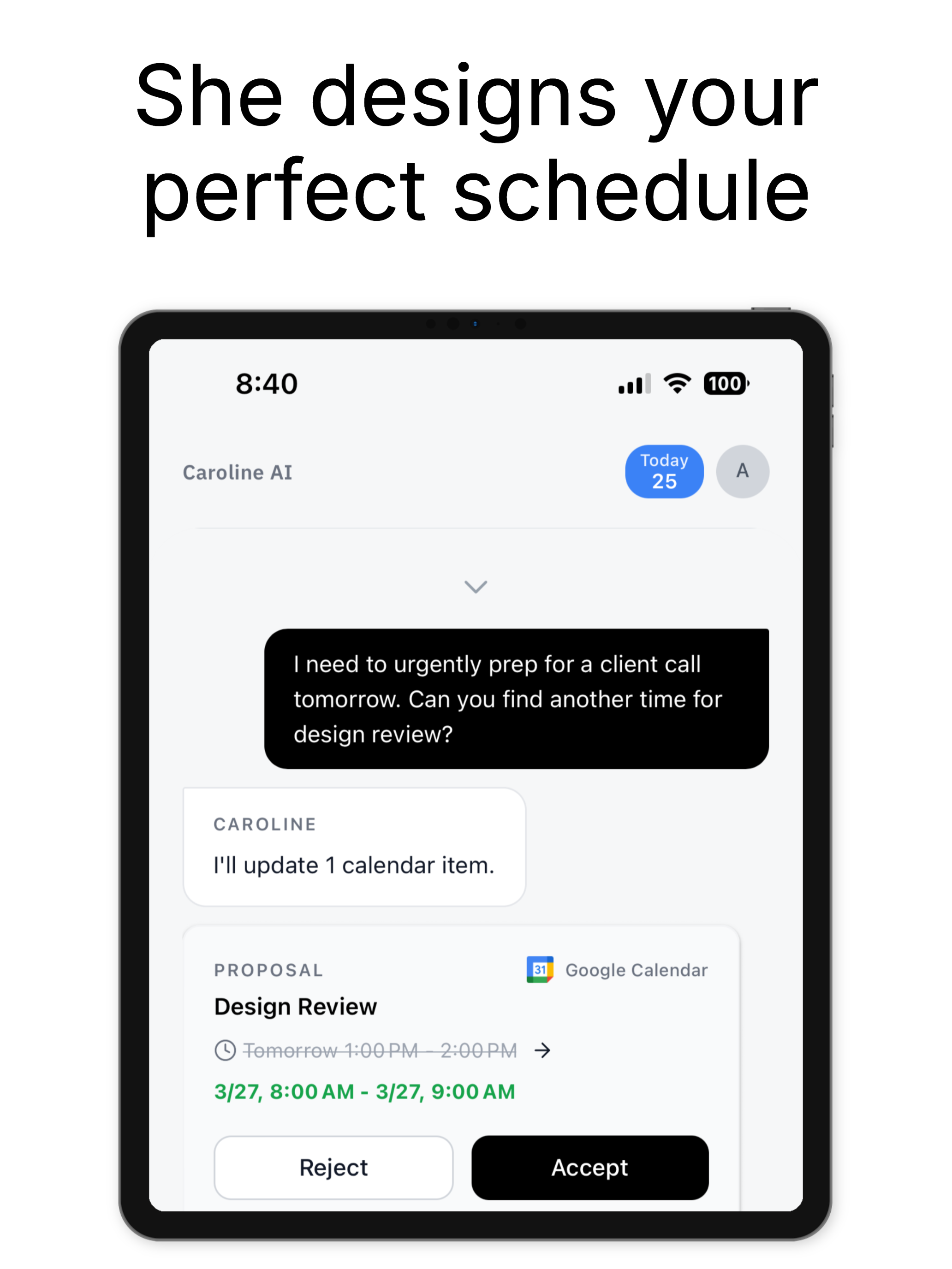 Caroline AI screenshot 9
