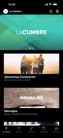 La Cumbre iPhone screenshot