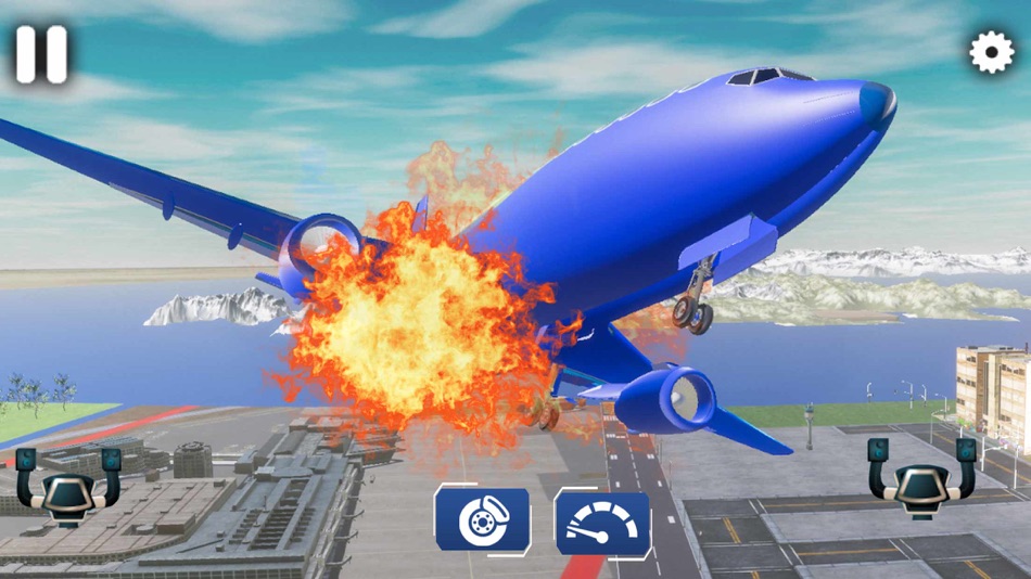 #4. AFS: Airplane Flight Simulator (iOS) Podle: Umar Taj