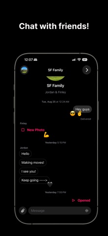 Pure: Gallery & Messaging Screenshot 2 of 5