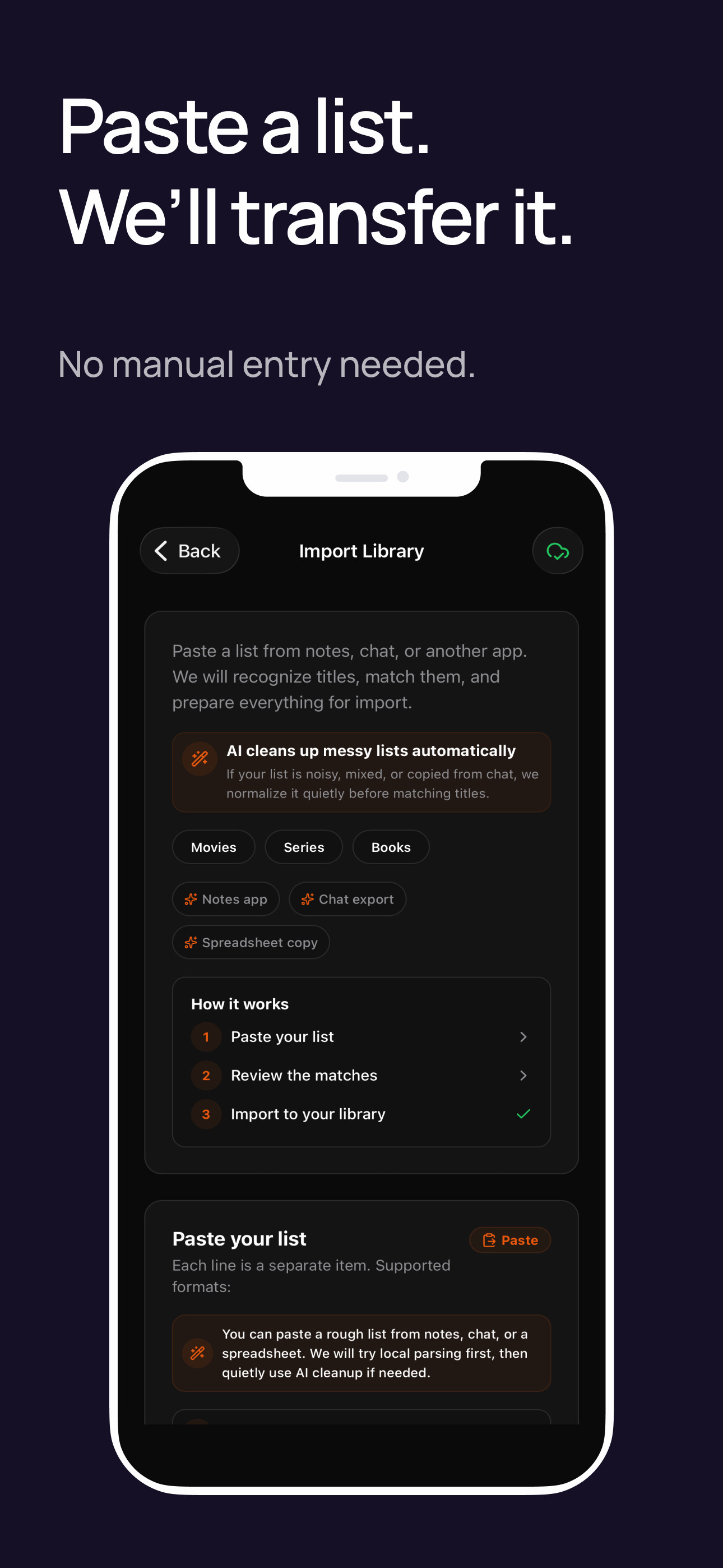 Iseenit: Movie & Book Tracker screenshot 6