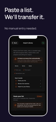 Iseenit: Movie & Book Tracker screenshot 6