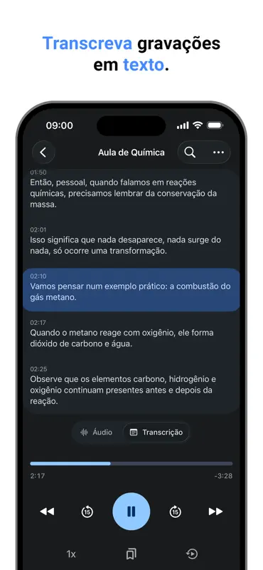 Gravador de Voz - Gravar Áudio screenshot 3 of 6
